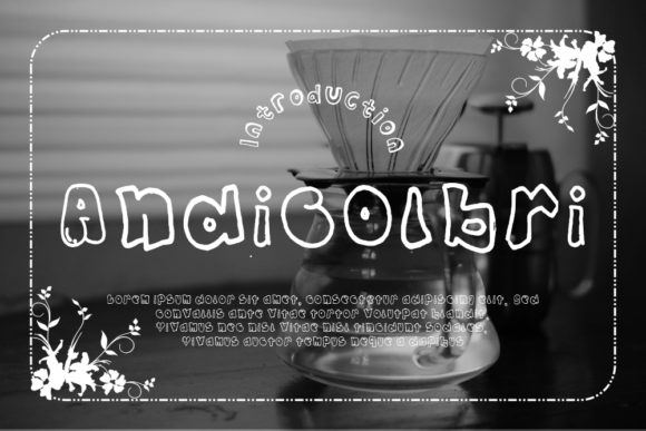 Andicolbri Display Font Review: Adding Quirky Character to Editorial Designs