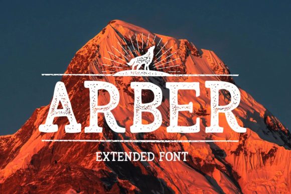 Arber Display Font for Modern Web Design