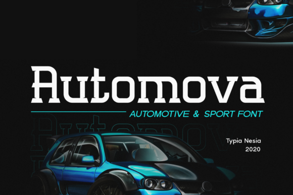 Automova: The Cute and Casual Display Font for Engaging Digital Content