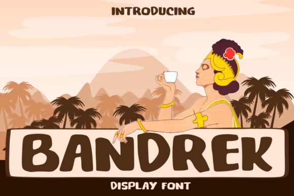 Bandrek Display Font Review for Bold Branding