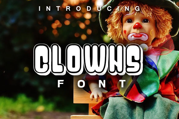 Clowns Display Font: Bold Typography for Scroll-Stopping Campaigns