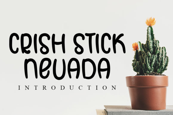 Crish Stick Nevada: A Joyful Display Font for Modern Web Design