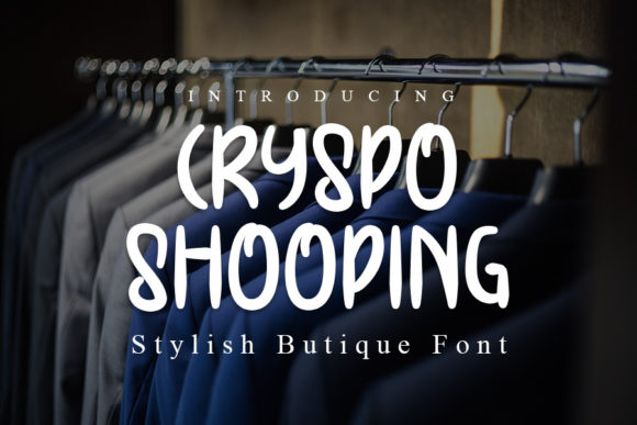 Cryspo Shooping: The Quirky Display Font for Joyful Campaigns