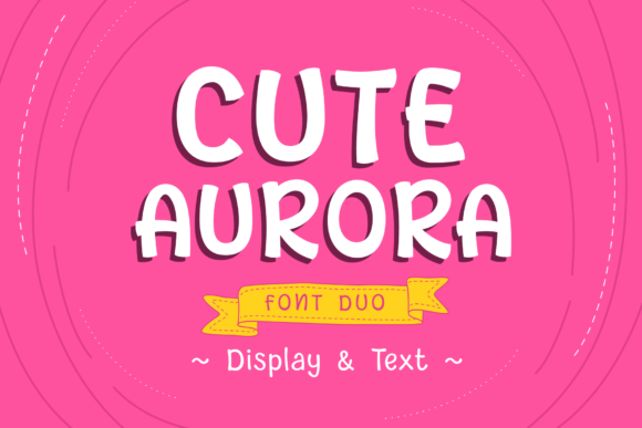 Cute Aurora Typeface: Elevating Editorial Design and Digital Content