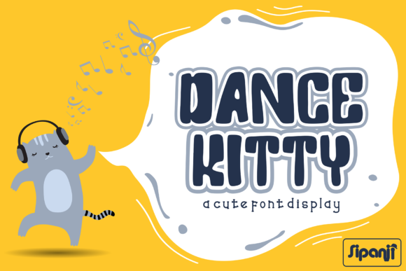 Dance Kitty Typeface Review: A Bold Display Font for Creative Brands
