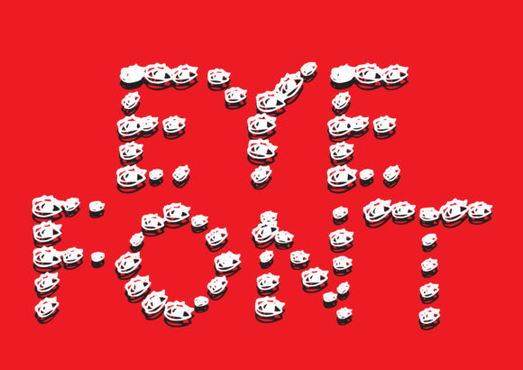 Eye: The Playful Display Font for Campaign Visuals