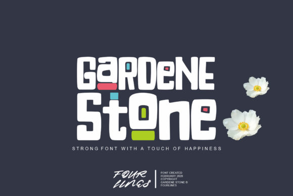 Gardene Stone: The Bold Display Font for Down-to-Earth Branding