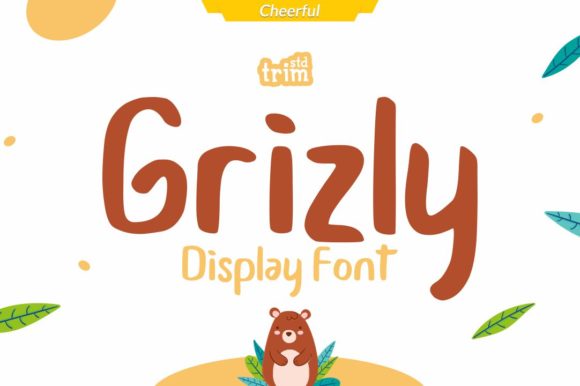 Grizly: A Sweet Display Font for Handmade Shop Branding