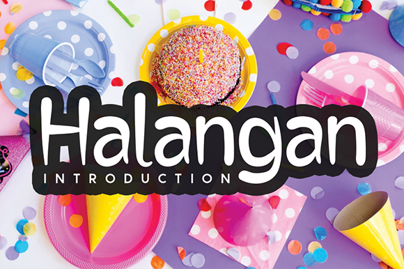 Halangan Typeface: A Versatile Display Font for Editorial Design