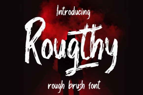 Rougthy Display Font for Modern Web Design