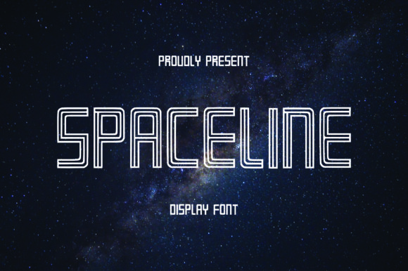 Spaceline Display Font Review for Campaign Design