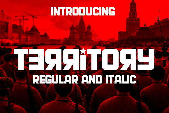 Territory Typeface: Elevating Campaign Headlines and Digital Branding