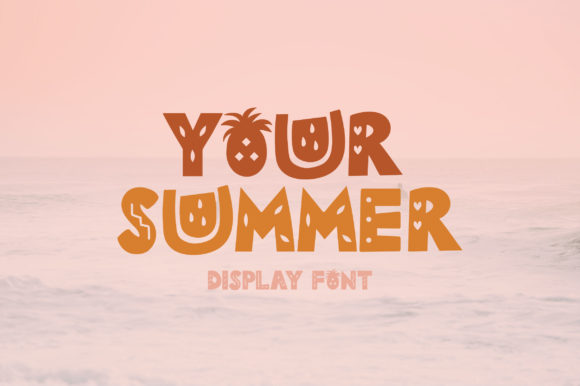Your Summer: A Display Font for Modern Web Design